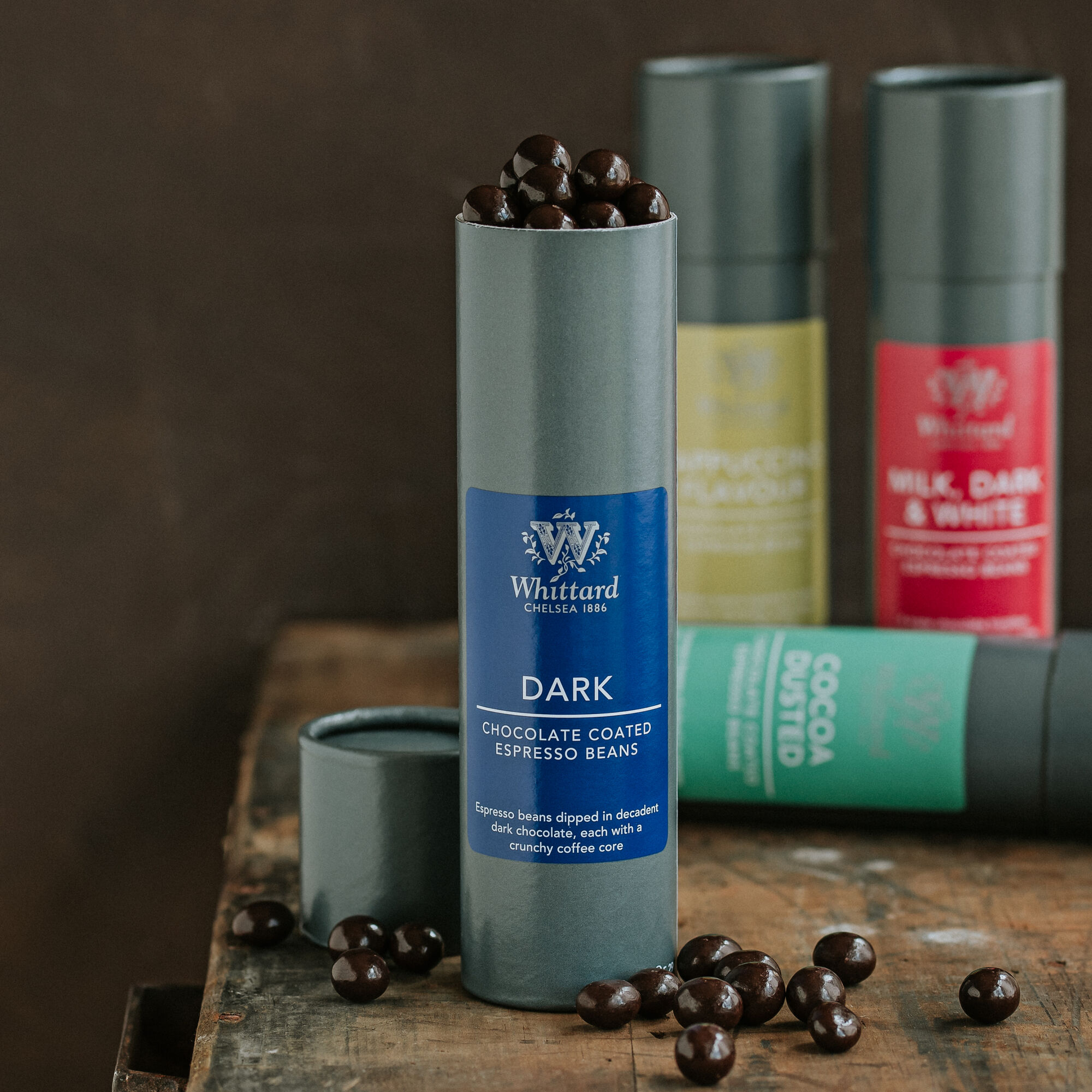 Dark Chocolate Coated Espresso Beans Whittard of Chelsea